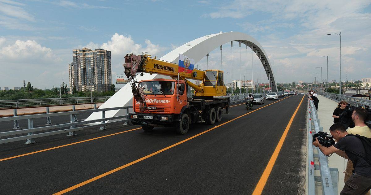 Проект яблоновского моста в краснодаре