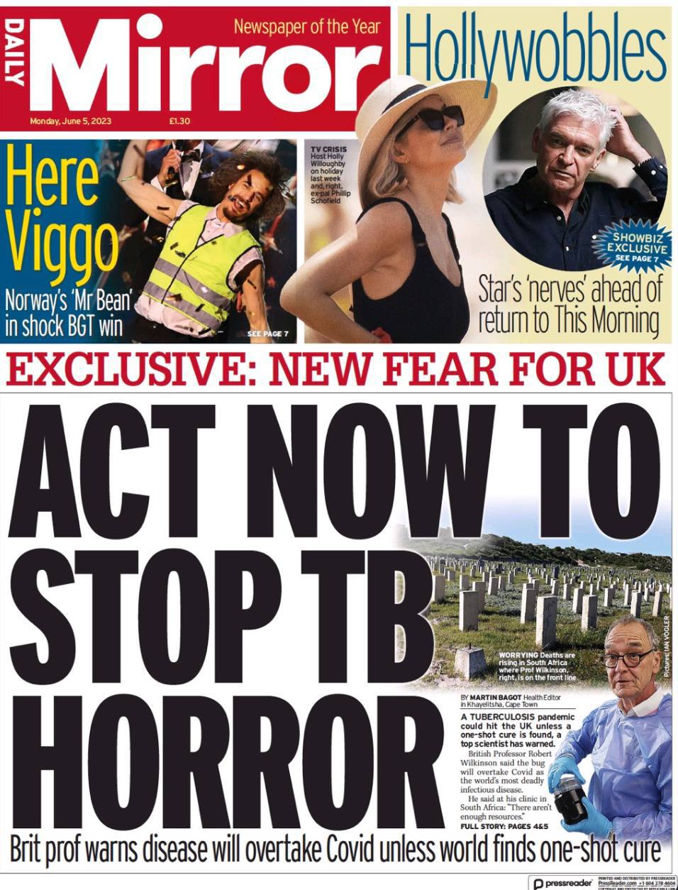 Новый штамм туберкулеза в великобритании