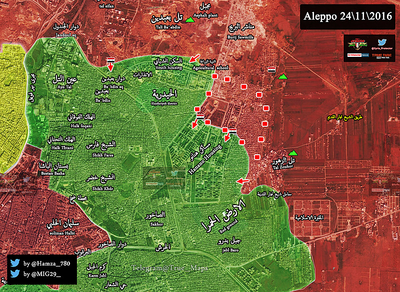 Карта алеппо сегодня 2016 карта боевых действий