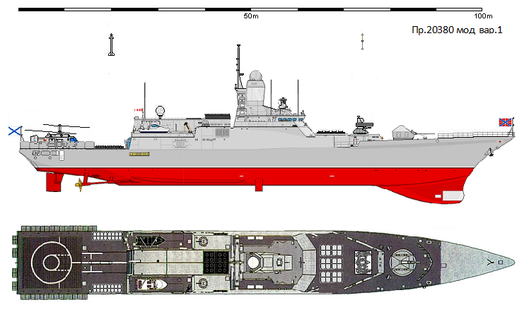Корветы проектов 20380 и 20385