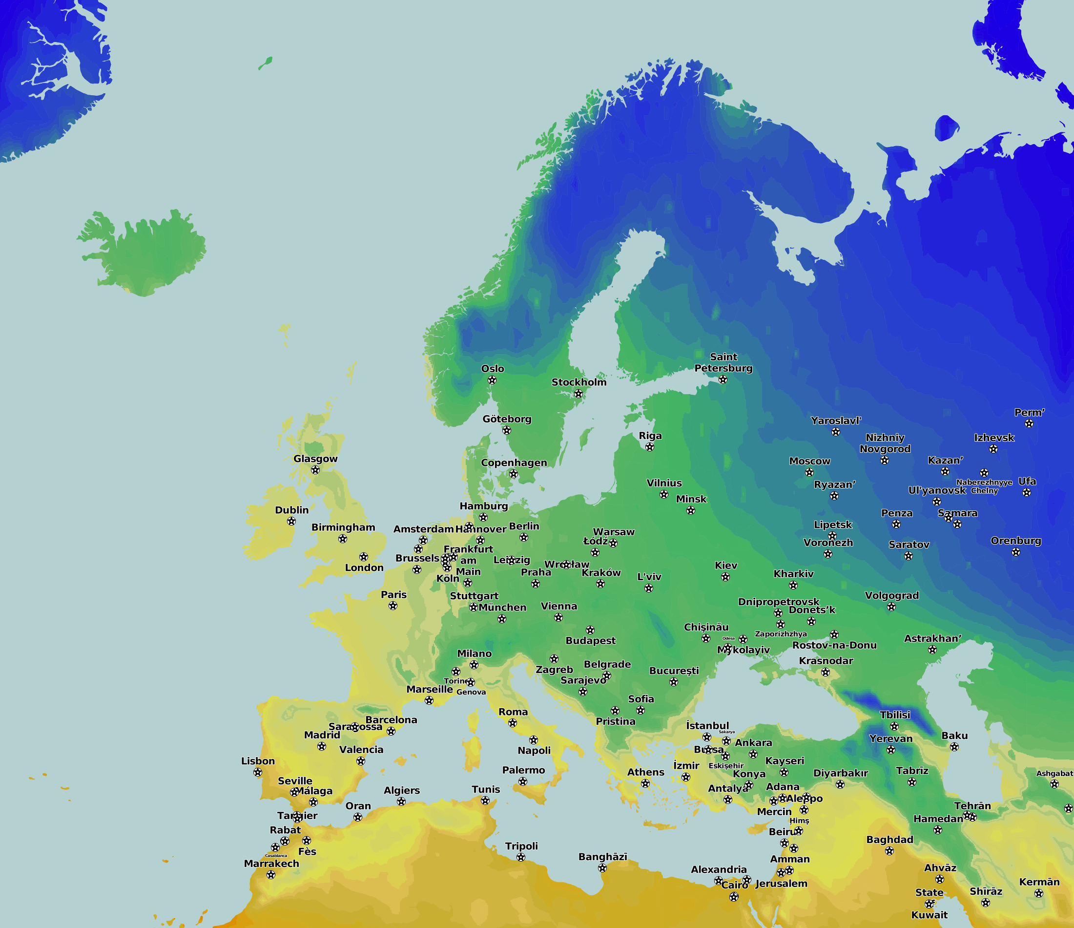 Средняя температура европы. Климат Европы карта. Климатическая карта Европы. Климат Европы. Климатические зоны Европы.