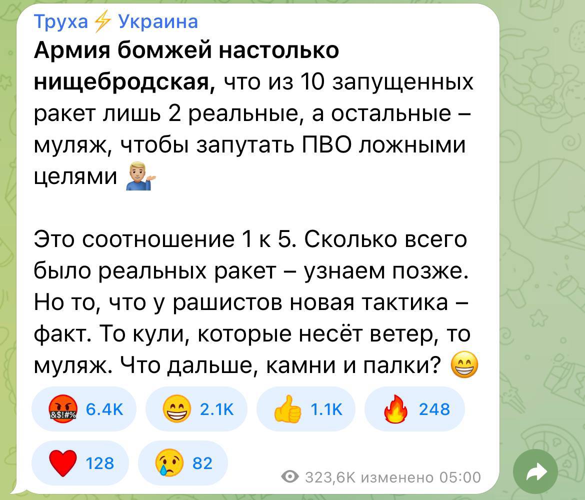 Труха телеграм�� украина на русском языке фото 30