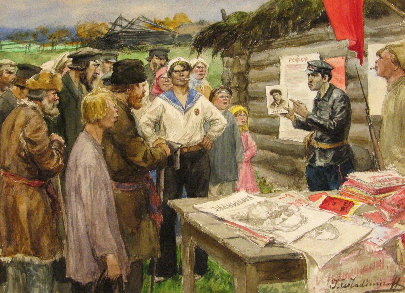 Гражданин страны советов. Ивана Алексеевича Владимирова (1869 - 1947).